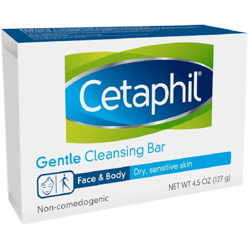 Cetaphil Cetaphil Gentle Cleaning Bar Bar de 4,5 onces (pack de 3)