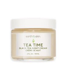 Earth To Skin Tea Time Anti-Aging-Schwarztee-Nachtcreme, intensive Feuchtigkeitsversorgung und Schutz, Feuchtigkeitscreme für das Gesicht (2,0 Fl Oz)
