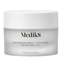 Medik8 Advanced Night Ceramid - Plumping Hydrating Night Cream til ansigt - Ansigt fugtighedscreme med hudstramning ceramider og antioxidanter -