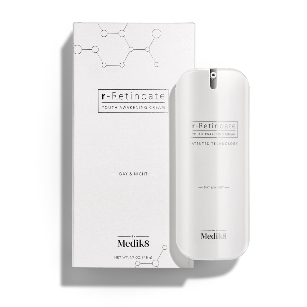 Medik8 RRetinoate Day  Night  Intensive Hydrating Plumping Vitamin A Face Serum  Reduces Fine Lines Wrinkles  Vitamin C Face Serum  17 oz