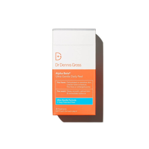 Dr. Dennis Gross Alpha Beta Ultra Gentle Daily Peel: fr dehydrierte oder empfindliche Haut, ungleichmigen Ton oder Textur, feine Linien oder v
