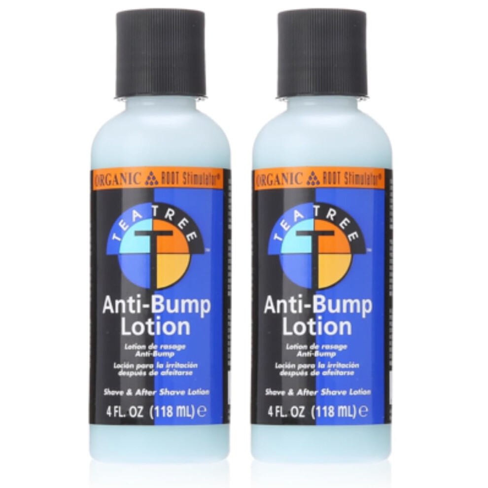 Ors Tea Tree Oil Anti Bump Lotion 4 Ounce Pack Of 2