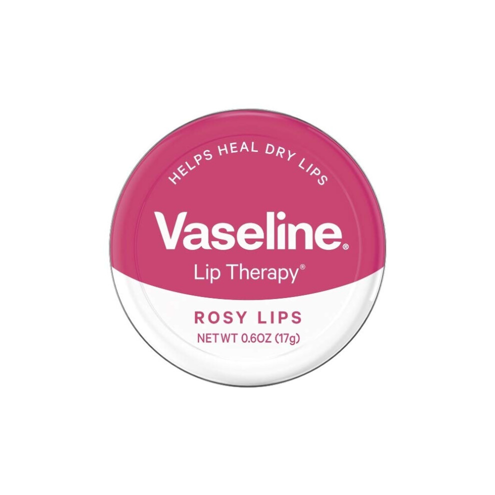 Vaseline Lip Therapy Rosy Lips Tin 20g Pack of 6