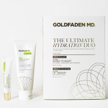 Goldfaden MD Ultimate Hydration Duo Hands to Heart Ibrating Cream per mani anti-invecchiamento 3oz e terapia labiale Restituzione del balsamo per le
