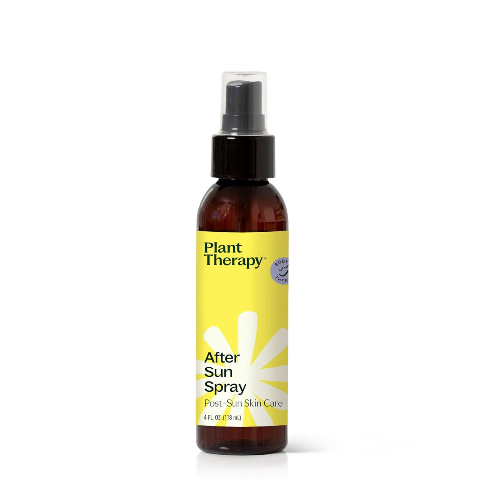 Plant Therapy After Sun Spray 4 oz Instantly Soothes Sunburns Naturally Supports the Healing Process Reduces Discomfort from Irritated skin-image-OPC-PGJ79B5-NEW