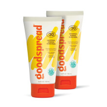 Goodspread Universal Mineral Sunscreen - SPF 30 Broad-Spectrum Reef-Safe Non-Nano Zinc Oxide Water-Resistant Eco-Friendly & Non-Greasy Face &