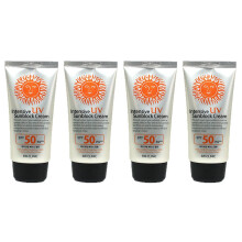 3W Clinic Intensieve UV-zonnebrandcrme Sunblock Cream 4-pack SPF50+ / PA+++ 70 ml (2,3 oz)