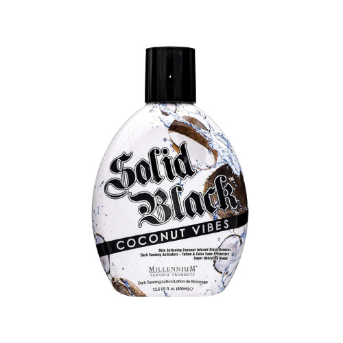 Millennium Tanning Lotion Solid Black Coconut Vibes - 13,5 oz