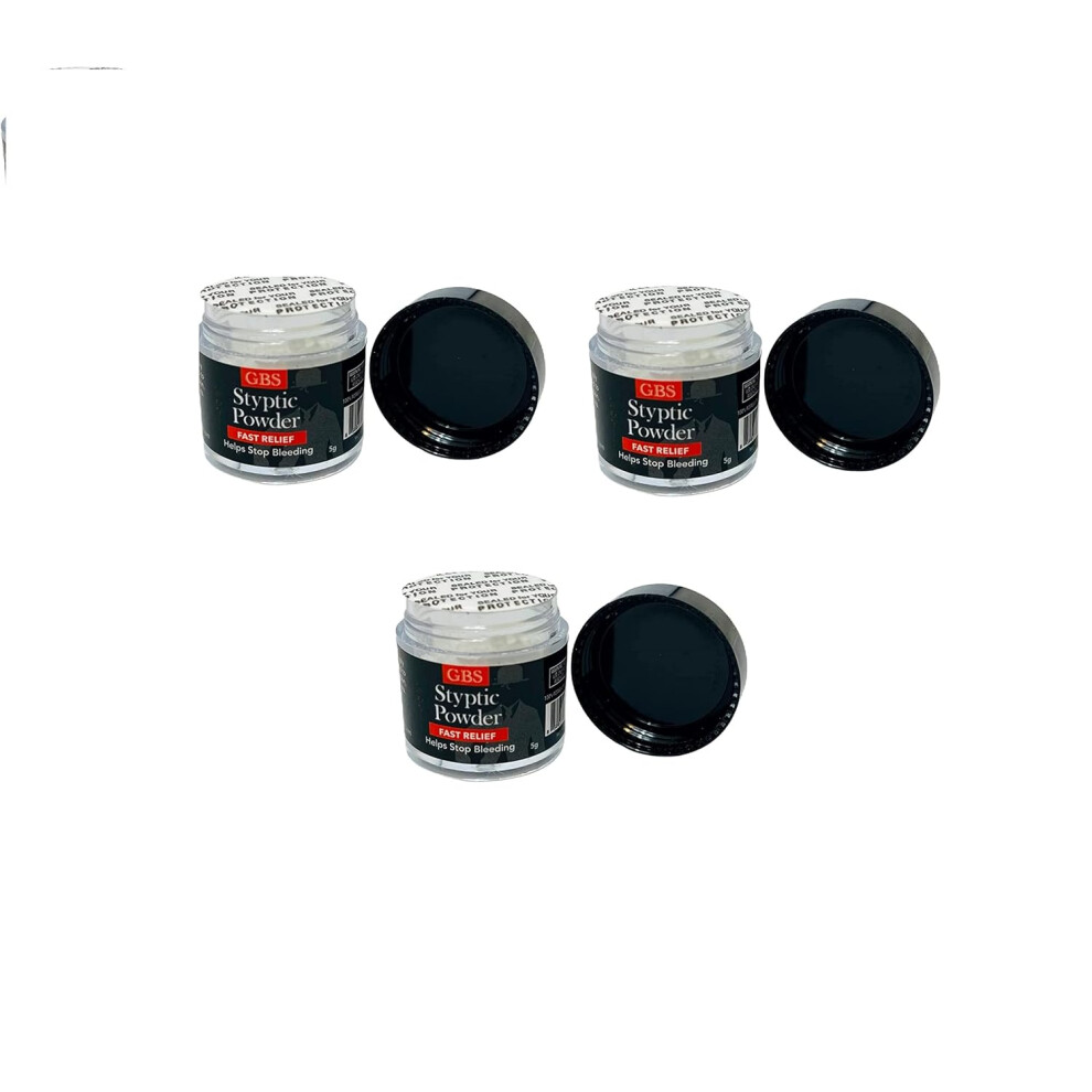 G.b.s Gbs Styptic Powder Jars For Shaving Nicks Razor Cuts Canker Sore 5Gm Each 9
