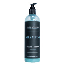 Shampoo Dauntless Modern Grooming Co. | 12 once | Senza solfati | Senza parabeni | Al profumo di menta piperita e melaleuca