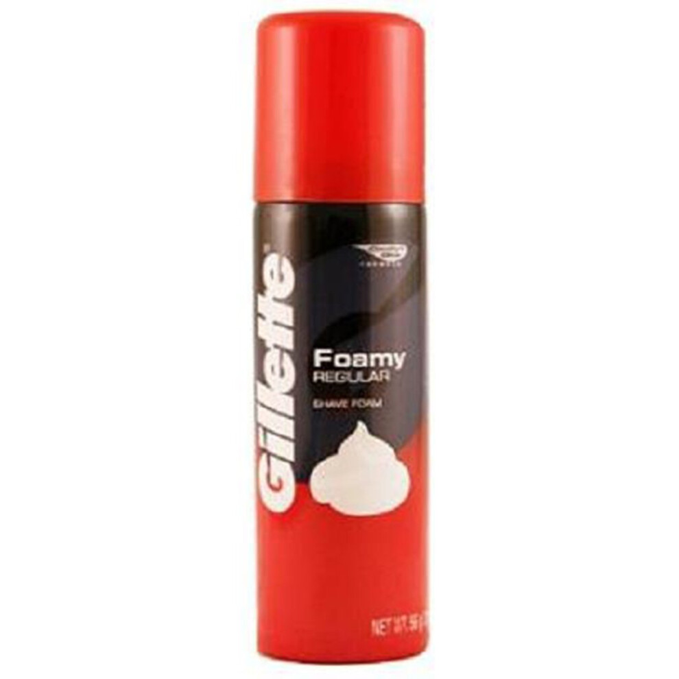 Product Of Gillette Shave Foam Regular  Count 1  SoapBody WashShaving Creams  Grab Varieties  Flavors
