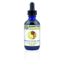 Earth Elements Organics Ekologisk Witch Hazel Olja Rå, Infuserad, Pressad Astringent 1fl.oz.