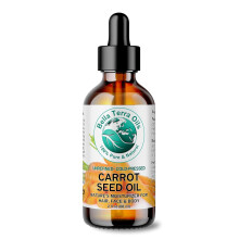 Bella Terra Oils - Biologische Wortelzaadolie 60 ml - Koudgeperste Elixer, Rijk aan Vitamine A & E