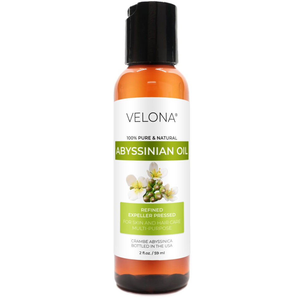 Velona Abyssinian Oil By 2 Fl Oz 100 Pure And Natural Carrier Oil Cold Pressed Hair Body Care Use Today Enjoy Results