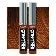 Coloration temporaire pour retouches de racines, couvrant les lignes grises, les sourcils, la moustache et la barbe, sans gris, lot de 2 (AUBURN)
