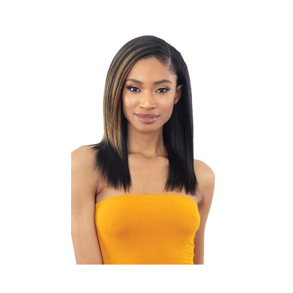 Shake N Go Freetress Organique New Concept Floor Bundle Hair ORGANIQUE STRAIGHT 12 1B Black
