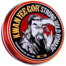 KWAN YEE GOR Strong Hold High Shine haarpommade 1,76 oz voor herenstyling