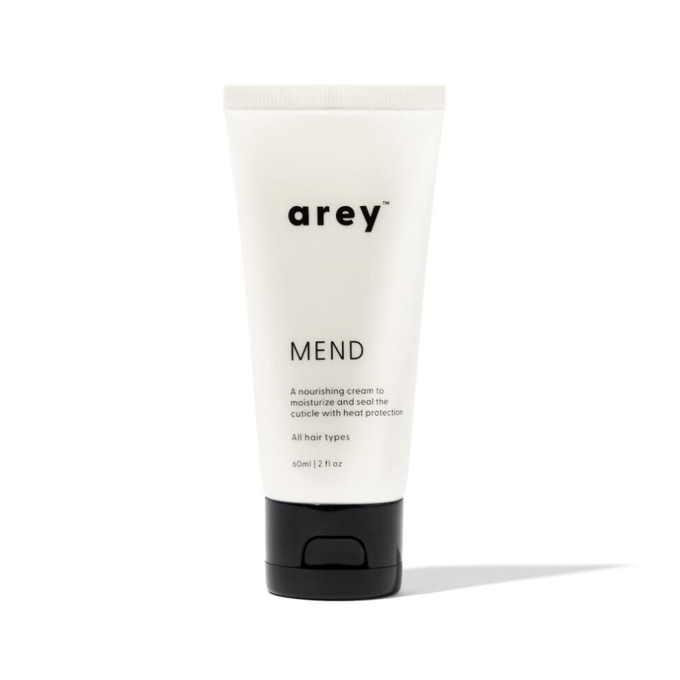 Arey Mend Heat Protectant Leavein Conditioner Detangles Rehydrates Strengthens And Protects Hair Up To 450F Vegan Crueltyfree Glutenfree 2 Fl Oz