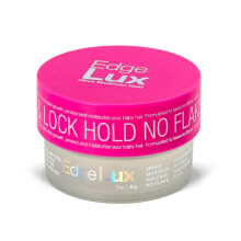 Lux Collection Edge Lux Edge Control Wax 48 Hour massimo Hold No Fraking Ingredienti naturali Condizionamento profumato Styling Gel Tamer (1 oncia (c