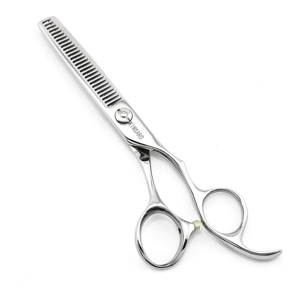 Kinsaro 55 Barber Hair Scissors Thinning Scissors 440C Professional Thinning Shears Barber Scissors Barber Shears 28 Teeth Convex Edge