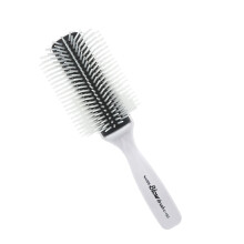 VESS Blow and Styling Hair Brush Wide 9 Row Round Type Light weight Made in JapanC150 White