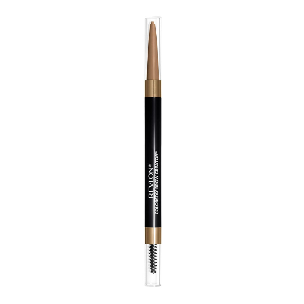 Photos - Eyeshadow Revlon Eyebrow Pencil Powder ColorStay Brow Creator 2in1 Eye Makeup with Spoolie Longwearing with Precision Tip 600 Blonde 0 