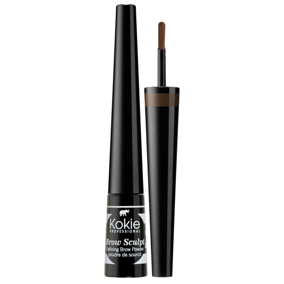 Kokie Brown Brow Sculpt Powder Medium 0025 Ounce