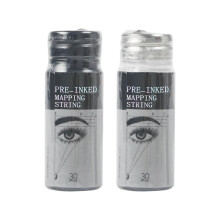 Hotwe Pre-inked White Eyebrow Mapping String 30 Mets Brow Thread til Semi Permanent Makeup Microblading Liquid Eyeliner