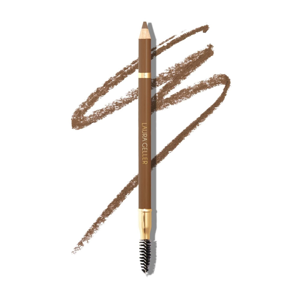 LAURA GELLER NEW YORK Bravo Brows Soft Pencil  Brush Medium Brown