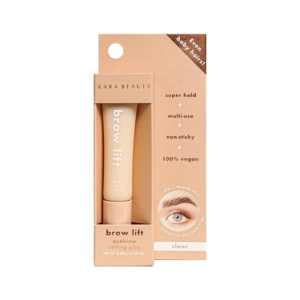 Kara Beauty Brow Lift Clear Eyebrow Gel For Laminating Effect Or Setting Eyebrows Extreme Hold