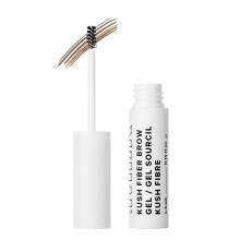 Milk Makeup KUSH Fiber Brow Gel Dutch (Medium to Dark Brown) - Thickening Brow Gel - Soft Flexible Hold - Vegan Cruelty Free