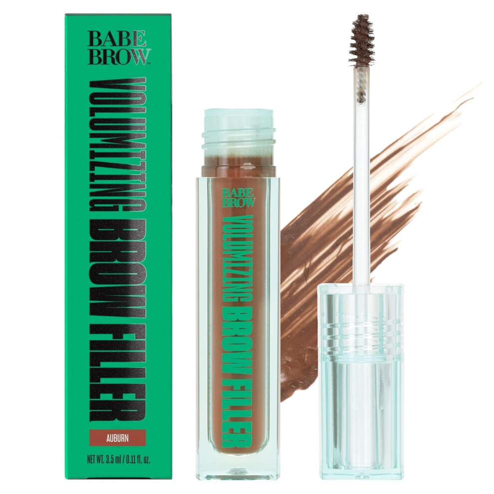 Babe Original Volumizing Eyebrow Filler For Thicker Brows Tinted Brow Gel With Peptides Biotin Smudge Resistant Brow Mascara