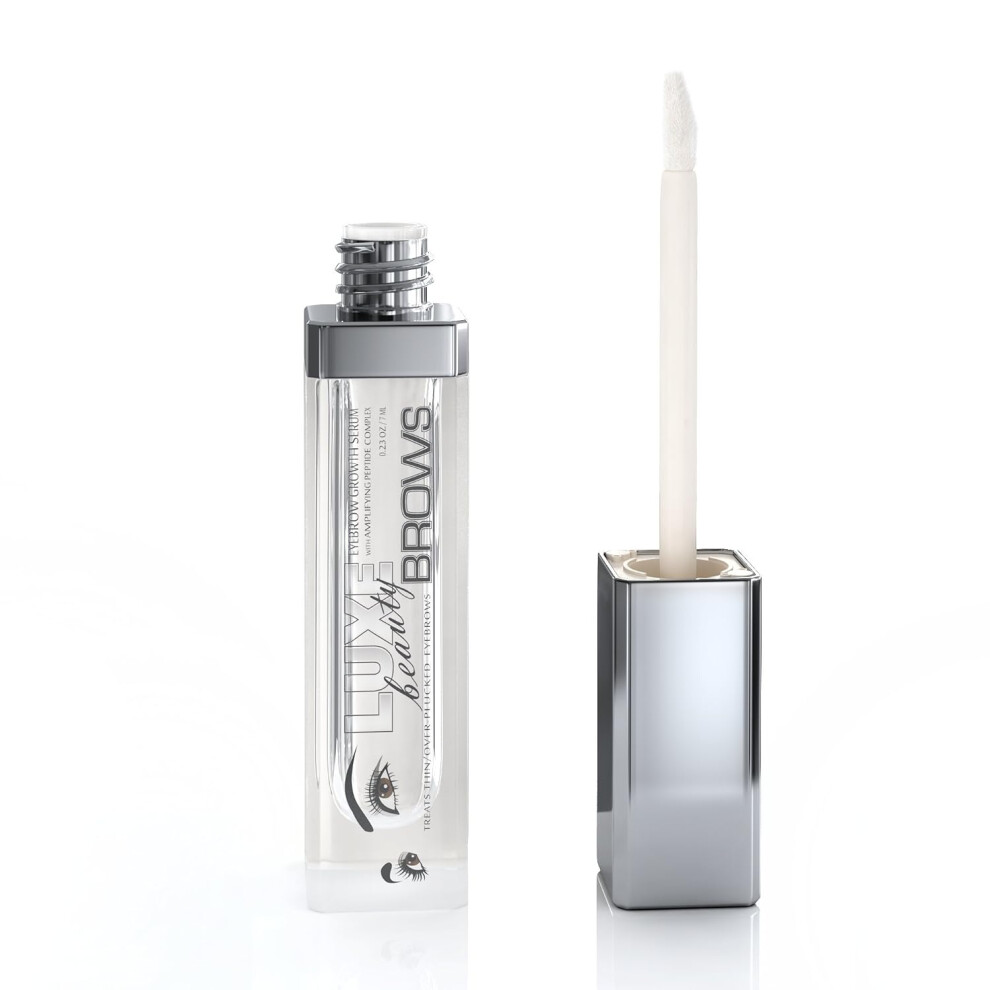 Luxe Beauty Brows Eyebrow Growth Serum For Men and Women Treats Thin  OverPlucked Eyebrows With Amplifying Peptide Complex 023 Oz 7 Ml-image-OPC-PGJ7F69-NEW