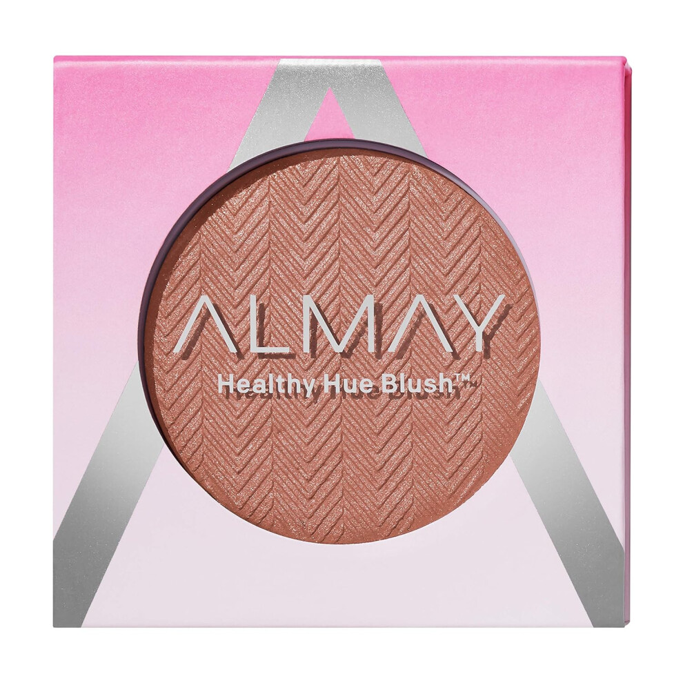 Almay Blush Face Makeup High Pigment Powder Healthy Hue Hypoallergenic 100 Nearly Nude 032 Oz