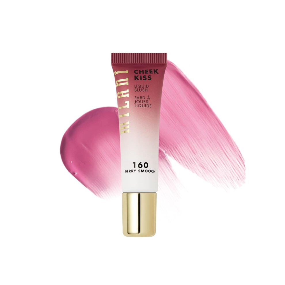 Milani Cheek Kiss Liquid Blush Makeup  Blendable  Buildable Cheek Blush Lightweight Liquid Blusher and Cheek Color