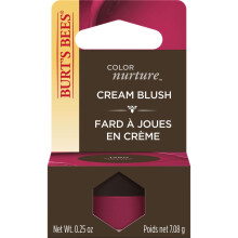 Burt's Bees Color Nurture Nawilzajacy kremowy rz do policzkw z witamina E Jagodowy bicz 0,25 uncji