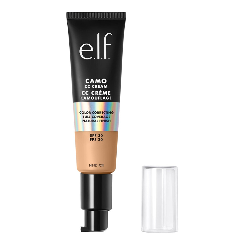 elf Camo CC Cream Color Correcting MediumToFull Coverage Foundation with SPF 30 Medium 330 W 105 Oz 30g