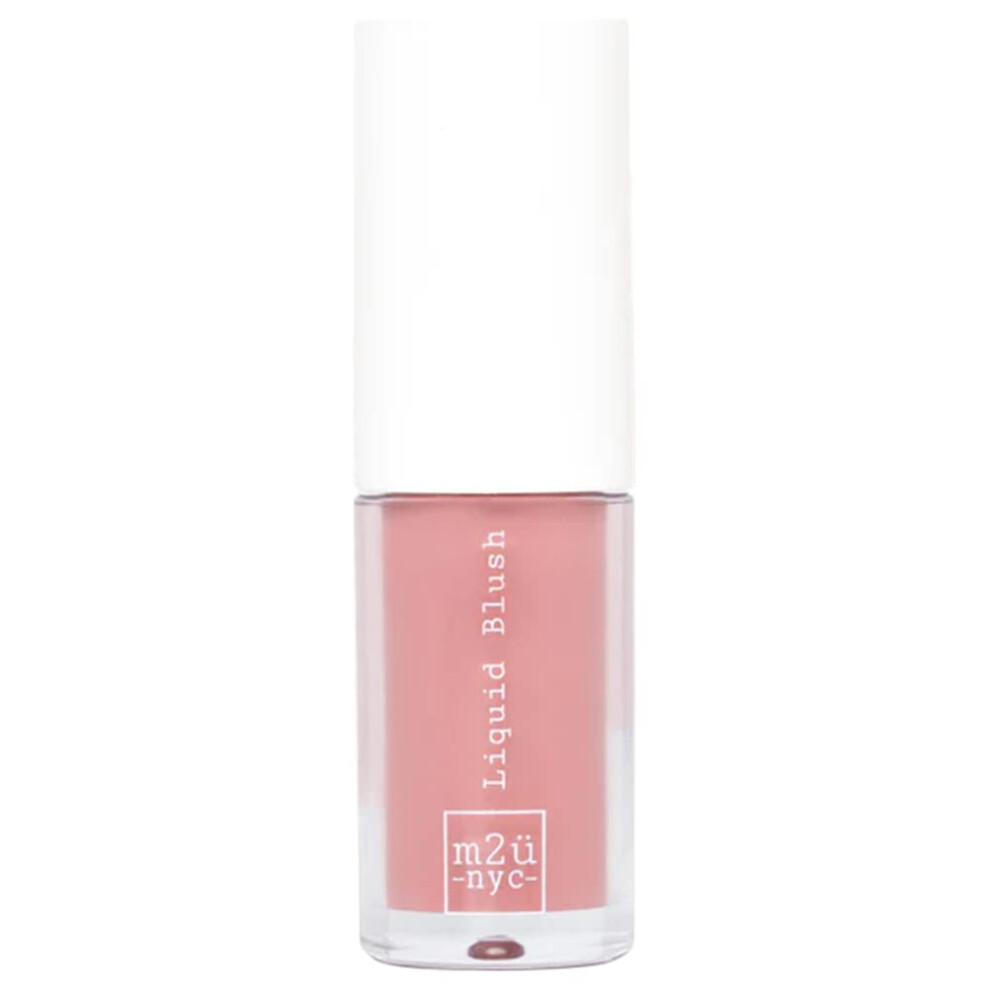 M2u Nyc Hydrating Liquid Blush Soft Cream Blush Makeup Liquid Blush For Cheeks Weightless Long-Wearing Smudge Proof (Light Pink-Cotton Candy)