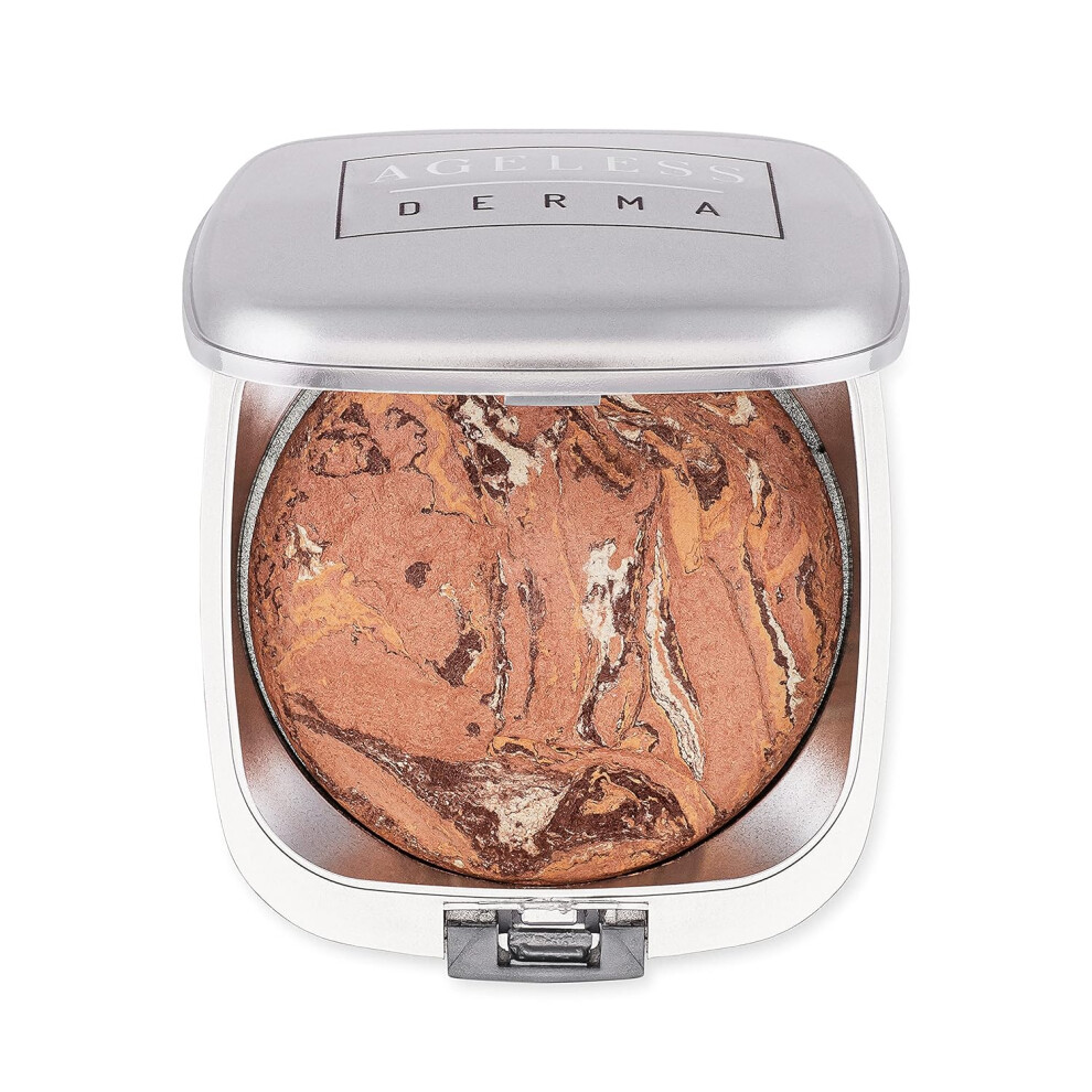 Ageless Derma Baked Mineral Makeup Healthy Blush Matte Apricot Contour Makeup