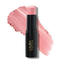 LAURA GELLER NEW YORK Italian Marble Blush Makeup Stick  Cream Finish Marbleized Blush for Cheeks Pink Fiore