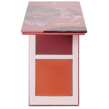 Juvia's Place Blushed Duo Rouge  zweifarbig pigmentiertes, aufbaubares, gepresstes Mineralpuder  rosige, natrliche Wangen, mattes, frisches Finish