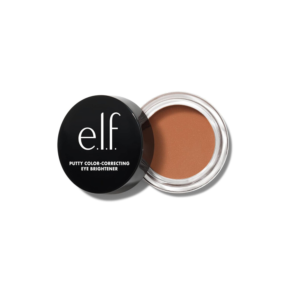 elf Putty ColorCorrecting Eye Brightener Undereye Brightener  Primer Reduces Appearance Of Dark Circles Vegan  CrueltyFree TanDeep