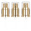 3-Pak Foundation Pump til Double Wear Foundation Golden 1