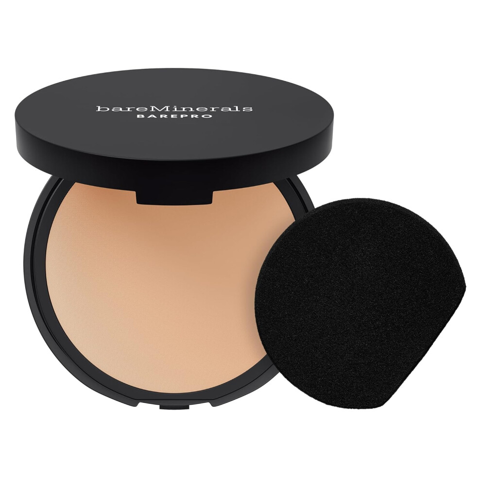 bareMinerals Barepro SkinPerfecting Powder Foundation Matte Pressed Powder Foundation Full Coverage with PlantBased Squalene Oil Control Vegan