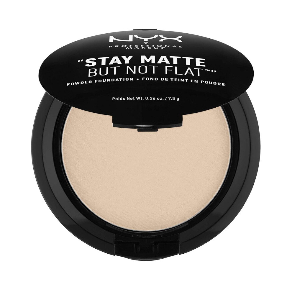 NYX PROFESSIONAL MAKEUP Stay Matte But Not Flat Powder Foundation Nude-image-OPC-PGJ7FWT-NEW