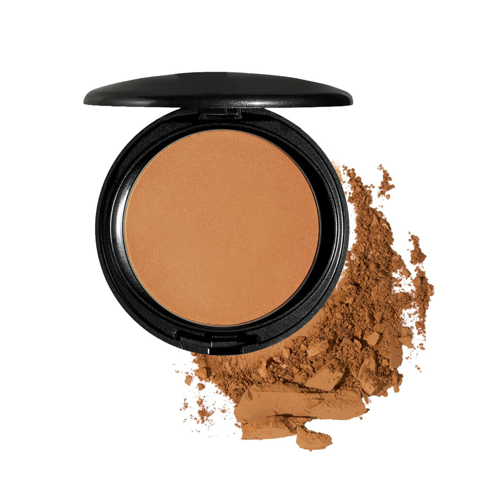 COVER FX Pressed Mineral Foundation  Shade T2  Weightless Powder Foundation  Buildable Light to Full Coverage  Matte Finish  All Skin Types