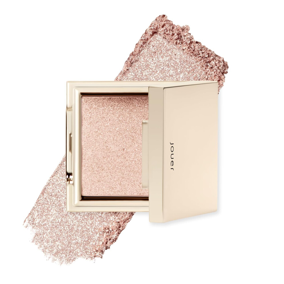 Jouer Powder Highlighter  Highlighter Powder for Face  Luminizer Makeup  Buildable Pigment  Talc Paraben Cruelty Free  Vegan  Rose Quartz-image-OPC-PGJ7FZD-NEW