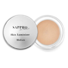 Sappho Organics New Paradigm Organic Skin Luminizer Highlighter | Sauberes, veganes, tierversuchsfreies Make-up (2 mittelgro)