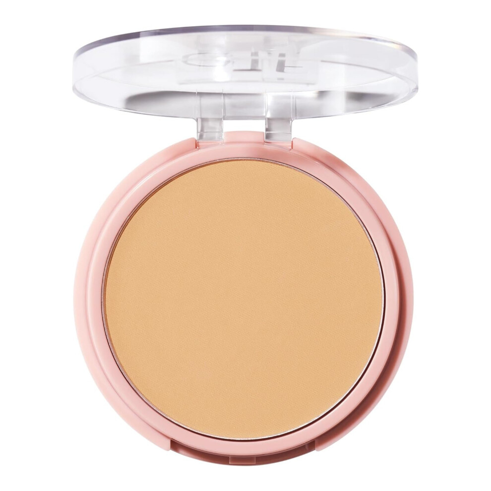 elf Halo Glow Powder Filter Ultrafine Finishing Powder Smooths The Look of Pores  Fine Lines Creates A SoftFocus Glow Vegan  CrueltyFree Light Warm