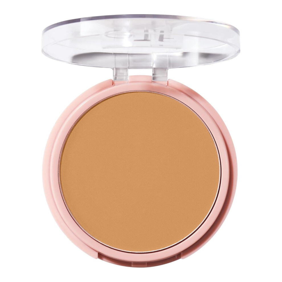 elf Halo Glow Powder Filter Ultrafine Finishing Powder Smooths The Look of Pores  Fine Lines Creates A SoftFocus Glow Vegan  CrueltyFree Medium Warm